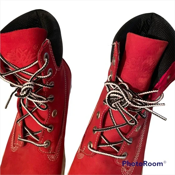 Red Timberland Earthkeepers Boot - Picture 2 of 10